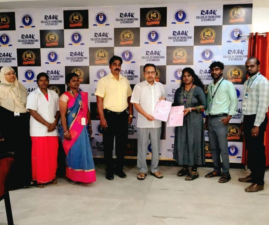 Institutional collaboration and MoU ceremony with Raak College of Engineering & Technology